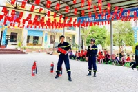 Giáo dục cho trẻ mầm non về kỹ năng cơ bản khi có cháy