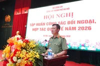 Tập huấn nâng cao hiệu quả công tác đối ngoại và hợp tác quốc tế 