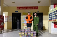 Bắt đối tượng mua hơn 45kg pháo nổ 