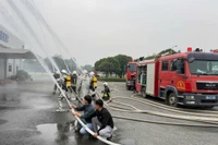 Thực tập phương án chữa cháy và cứu nạn cứu hộ tại Công ty TNHH điện tử Noble Việt Nam