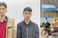 Bắt 2 đối tượng dùng dao đe dọa lái "xe ôm" cướp xe máy