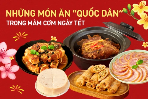 Những món ăn 'quốc dân' không thể thiếu trong mâm cơm ngày Tết