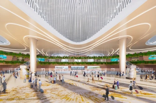 Sân bay 'chuẩn Changi' của Phú Quốc có nội thất 'đẹp như phim viễn tưởng'