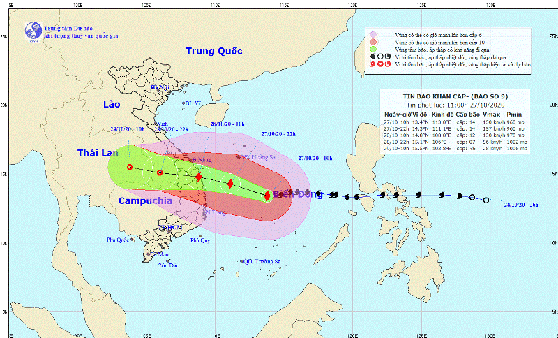 Thủ tướng quyết định thành lập Ban chỉ đạo tiền phương ứng phó với bão số 9 Thủ tướng quyết định thành lập Ban chỉ đạo tiền phương ứng phó với bão số 9