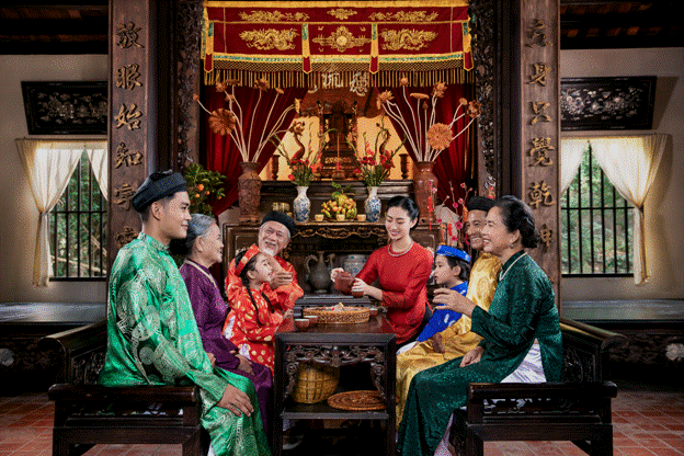 Tết là dịp đoàn viên của mọi gia đình
