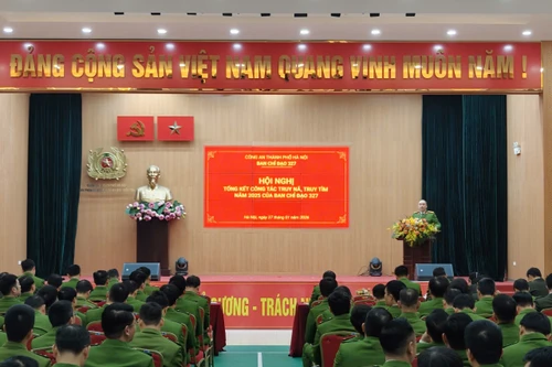Công an Hà Nội: Nâng cao hiệu quả công tác truy nã, truy tìm tội phạm trong tình hình mới