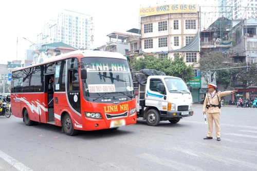 Sử dụng camera AI bảo đảm an toàn giao thông trong vận tải hành khách dịp Tết Dương lịch 2026