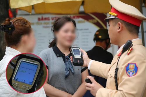 Cảnh sát giao thông phát hiện nhiều…nữ tài xế vi phạm