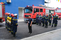 Diễn tập phương án chữa cháy, cứu nạn, cứu hộ tại Trường Tiểu học, Trung học cơ sở và Trung học phổ thông Dewey Ocean Park