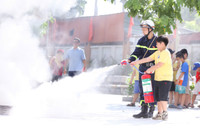 Những hình ảnh trải nghiệm kỹ năng thú vị của học sinh trường Tiểu học Đại Kim