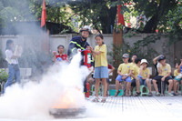 Những hình ảnh trải nghiệm kỹ năng thú vị của học sinh trường Tiểu học Đại Kim