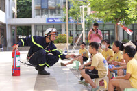 Những hình ảnh trải nghiệm kỹ năng thú vị của học sinh trường Tiểu học Đại Kim