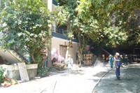 Những hình ảnh lính cứu hỏa nỗ lực cứu tài sản, chữa cháy tại huyện Gia Lâm