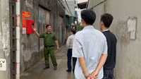  Người dân cùng lực lượng Công an đội nắng lắp điểm chữa cháy công cộng