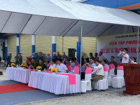 Xử lý nhanh tình huống xe ô tô đang nhập xăng xảy cháy 