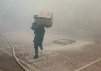 Kiểm tra công tác sẵn sàng ứng phó hỏa hoạn qua diễn tập phòng cháy