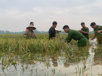 Công an Hà Nội giúp dân ổn định cuộc sống sau mưa lũ 