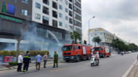 Phối hợp xử lý sự cố cháy giả định tại chung cư An Quý Hưng Riverside
