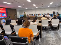 Công an quận Nam Từ Liêm huy động lực lượng thực tập phương án chữa cháy, cứu nạn tại nhà cao tầng