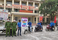 Công an huyện Đông Anh tập trung cao độ, ứng trực phòng ngừa Covid-19 tại các điểm công cộng