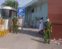 Kiểm soát chặt chẽ, đảm bảo an ninh trật tự tại điểm phong tỏa Bệnh viện K