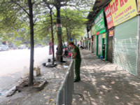 Kiểm soát chặt chẽ, đảm bảo an ninh trật tự tại điểm phong tỏa Bệnh viện K