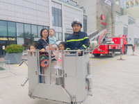 Trên 1.000 người dân và trẻ em trải nghiệm kỹ năng an toàn cháy, nổ tại Lotte Mall Tây Hồ 