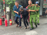  Xử lý nhanh tình huống giả định chập điện gây cháy nhà trọ 