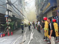  Xử lý nhanh tình huống giả định chập điện gây cháy nhà trọ 