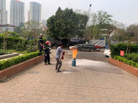 Hơn 200 cư dân trải nghiệm thực hành chữa cháy, cứu nạn, cứu hộ 