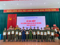 Tăng thêm sức mạnh, hỗ trợ công tâc nắm tình hình an ninh trật tự ở cơ sở 