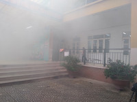 Giây phút trải nghiệm thoát nạn đáng nhớ trong buổi học kỹ năng sống