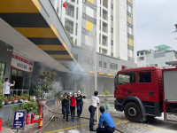 Ứng phó nhanh với tình huống hỏa hoạn giả định phức tạp tại Rice City Sông Hồng