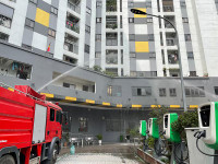 Ứng phó nhanh với tình huống hỏa hoạn giả định phức tạp tại Rice City Sông Hồng