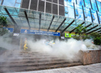 Kiểm tra khả năng phối hợp cứu nạn, chữa cháy tại tòa nhà cao tầng