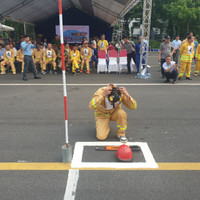 Hình ảnh so tài dập lửa, cứu nạn của các Tổ liên gia an toàn PCCC