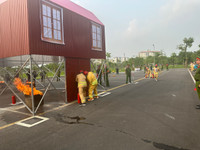 Hình ảnh so tài dập lửa, cứu nạn của các Tổ liên gia an toàn PCCC