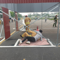 Hình ảnh so tài dập lửa, cứu nạn của các Tổ liên gia an toàn PCCC