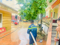 Công an các huyện ngoại thành huy động lực lượng 