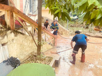 Công an các huyện ngoại thành huy động lực lượng 