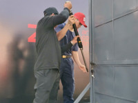 Trải nghiệm, thực hành chữa cháy, cứu nạn tại triển lãm “Công an nhân dân - 80 năm vì An ninh Tổ quốc, vì hạnh phúc nhân dân”