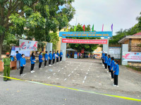 Lực lượng Công an đảm bảo ANTT, kiểm soát chặt dịch Covid-19 tại điểm thi