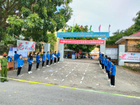 Lực lượng Công an đảm bảo ANTT, kiểm soát chặt dịch Covid-19 tại điểm thi