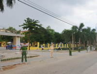 Lực lượng Công an đảm bảo ANTT, kiểm soát chặt dịch Covid-19 tại điểm thi