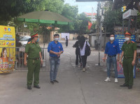 Lực lượng Công an đảm bảo ANTT, kiểm soát chặt dịch Covid-19 tại điểm thi