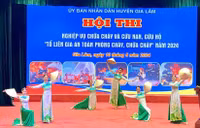 Cuộc so tài của 176 vận động viên là thành viên các “Tổ liên gia an toàn PCCC”