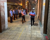 Kiểm tra công tác sẵn sàng xử lý tình huống cháy, nổ 