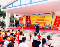 Gần 2.000 thầy và trò trường Đông Hội trải nghiệm kỹ năng sinh tồn trong hỏa hoạn