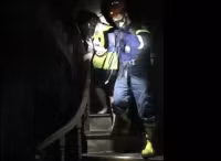 Những hình ảnh trong đêm ở ngôi nhà 4 tầng bị cháy