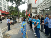 Quận Hai Bà Trưng quyết liệt các biện pháp đảm bảo an ninh trật tự, văn minh đô thị